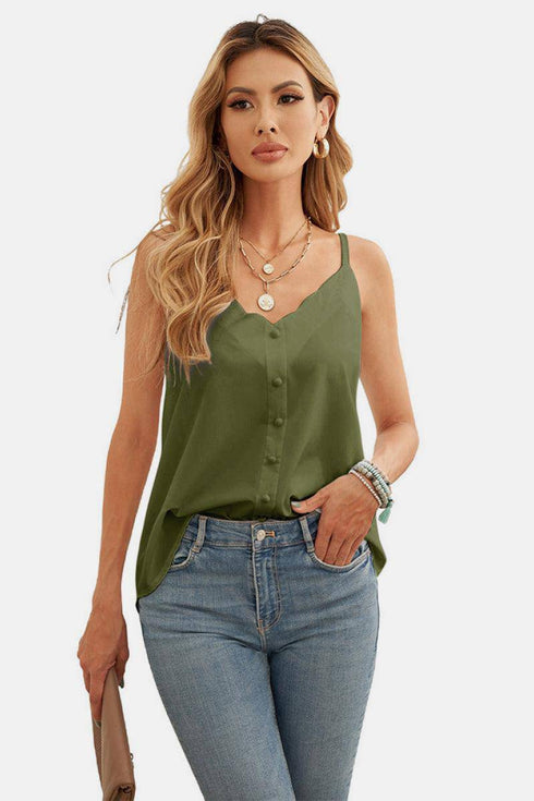 Button down CamisoleTop - EsaModa